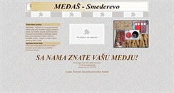 Desktop Screenshot of medjas.co.rs